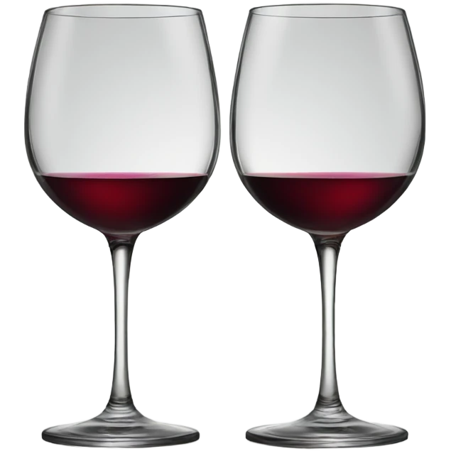Two wine glasses emoji