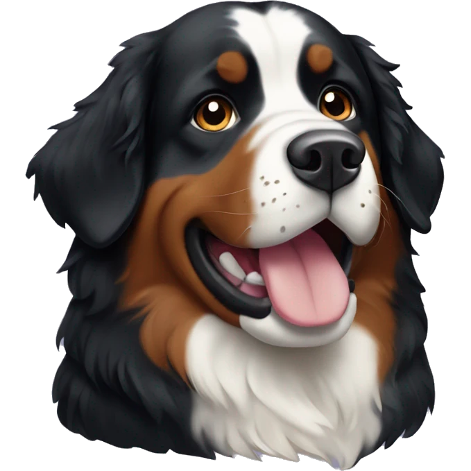 Bernese mountain dog emoji