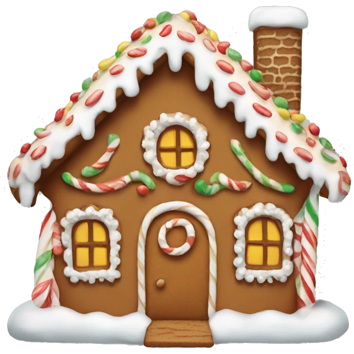 Gingerbread house  emoji