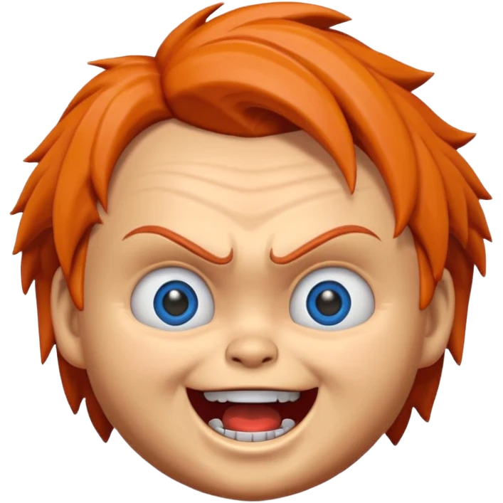 Un emojin de chuky emoji