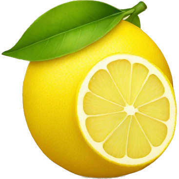 lemon emoji