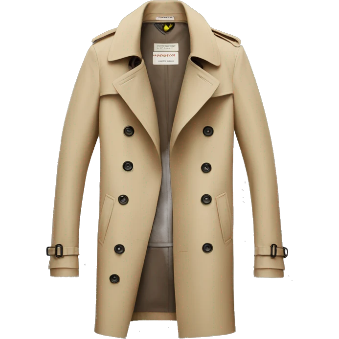 Burberry Trench Coat emoji