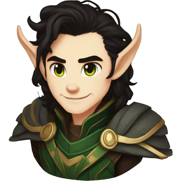 Cute Loki OC by griffsnuff emoji
