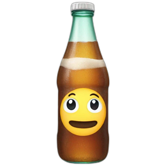 Soda-bottle emoji