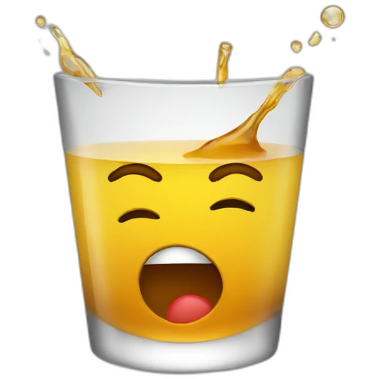 alcohol shot emoji