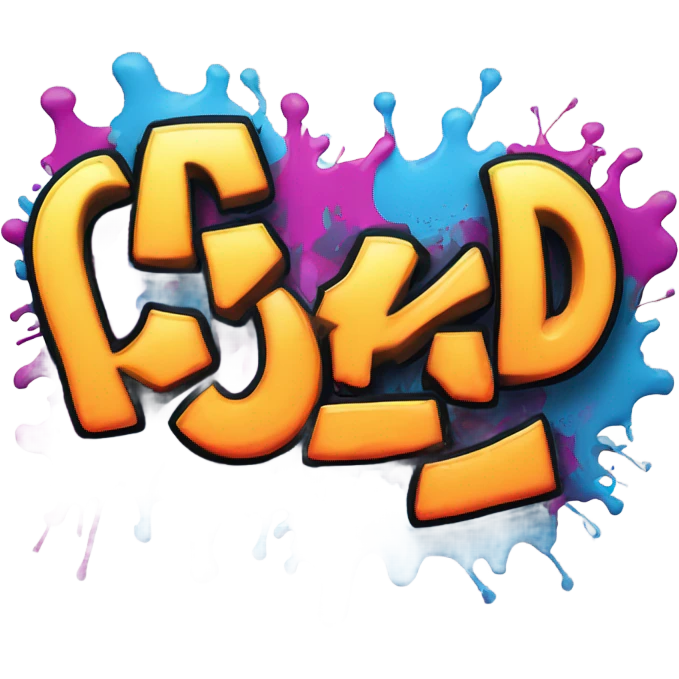 Graffiti  CRUKID emoji