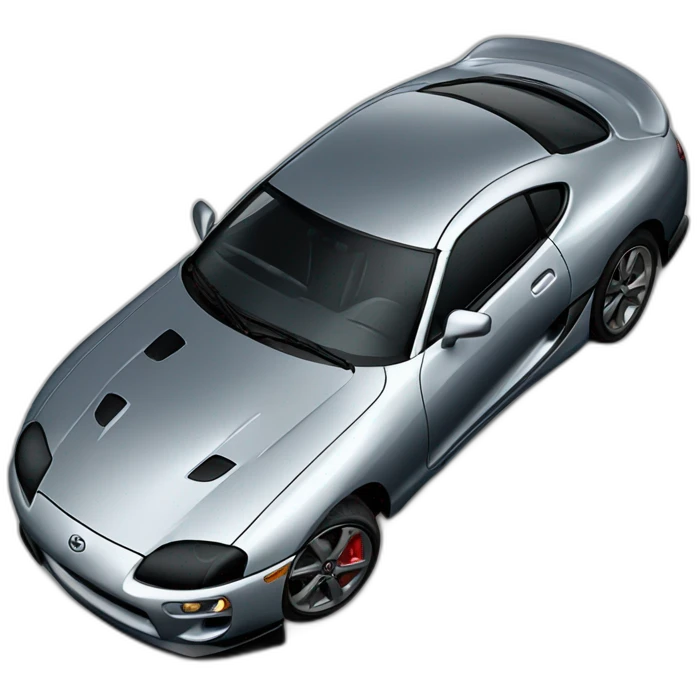 Voiture Toyota supra emoji