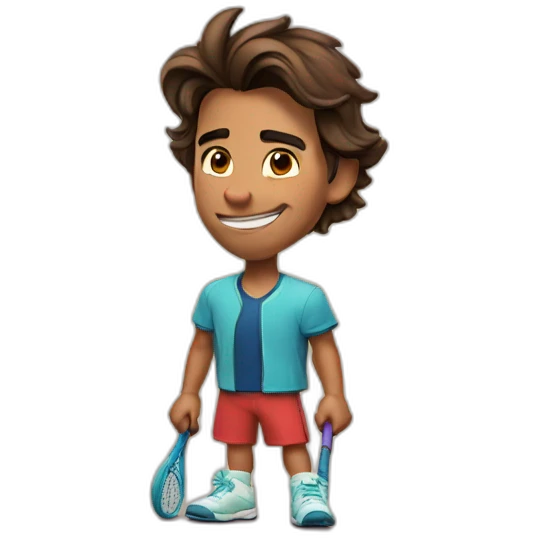 Nadal  in disney emoji
