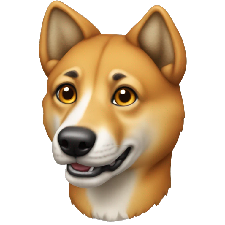 Dingo dog emoji