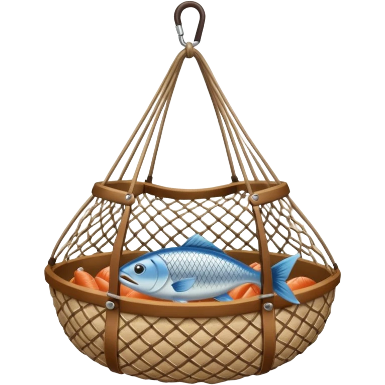 fisherman net bag emoji
