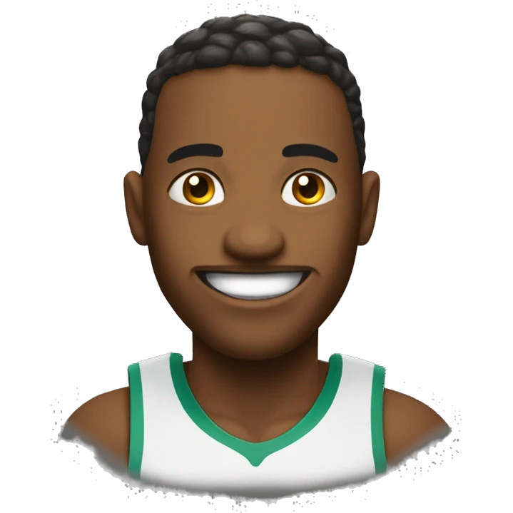 Ein Basketball der lacht emoji