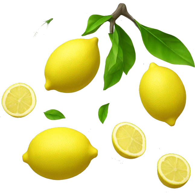 3D Lemon  emoji