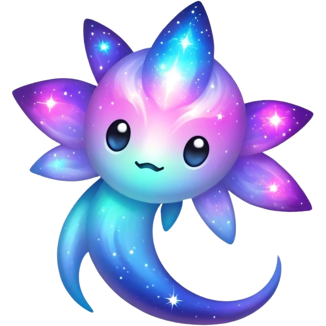  Sparkly gradient nebula fakemon-creature  emoji