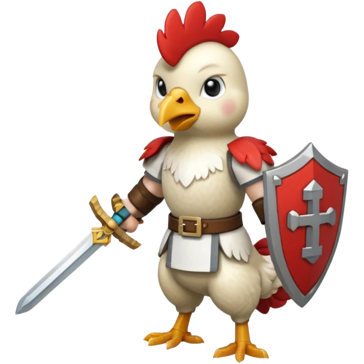 Chicken jockey Minecraft  emoji