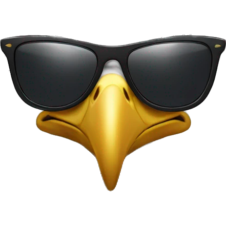 Eagle with sunglasses  emoji