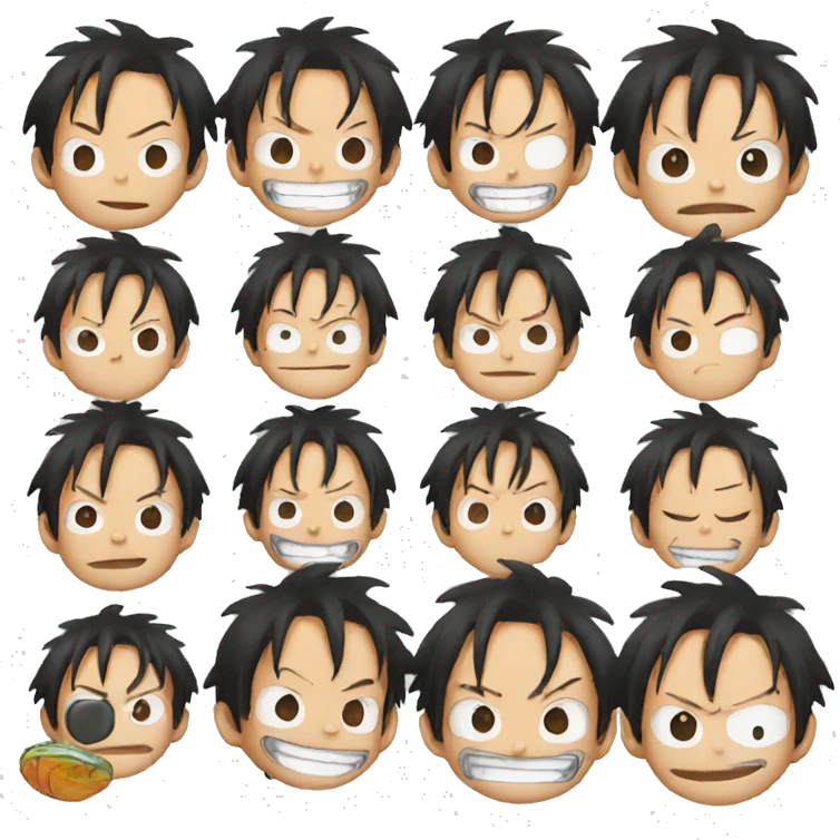 Luffy emoji
