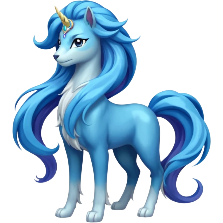 Suicune (full body) emoji