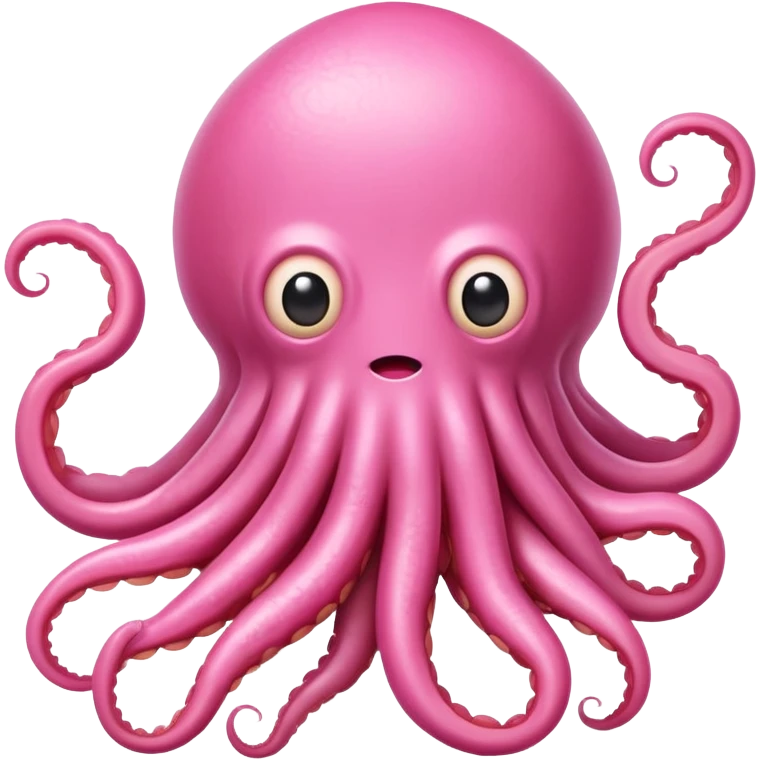  SPAM meat monalisa squid monster pink ink emoji