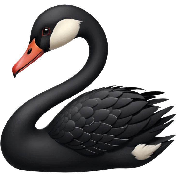 Cisne negro emoji
