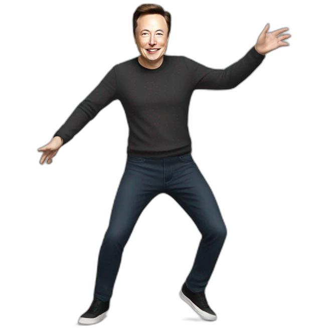 elon musk dancing emoji