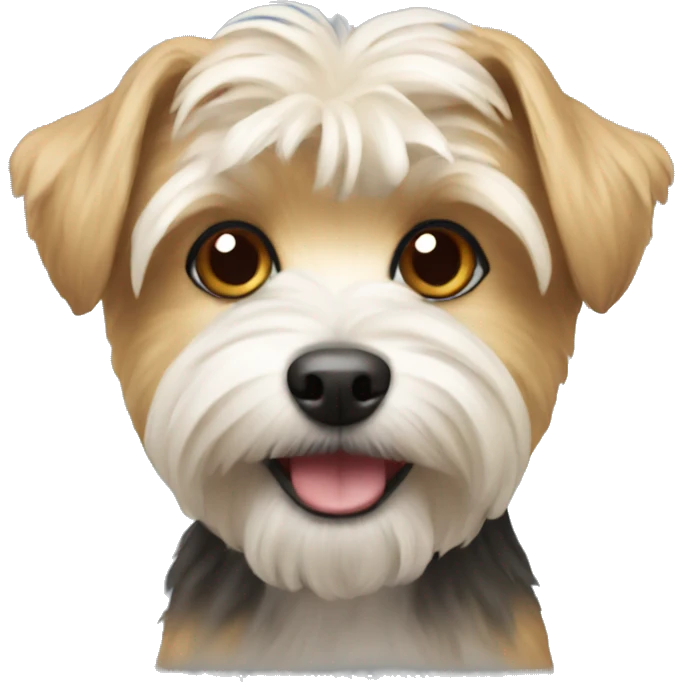 Morkie dog emoji