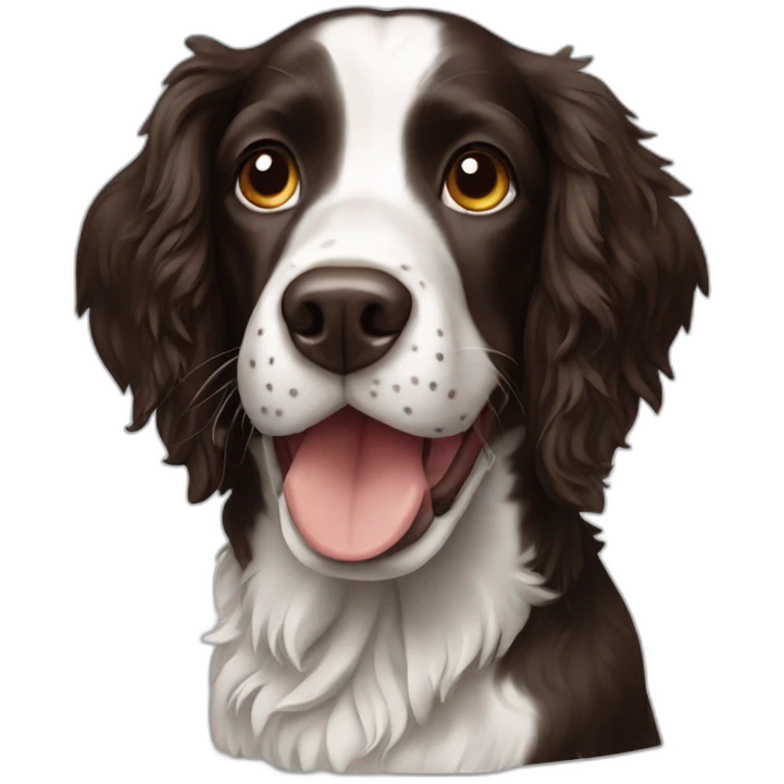 springer spaniel emoji