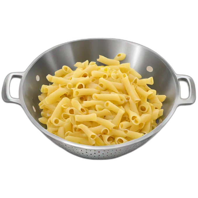 pasta in a colander emoji