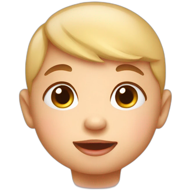cute baby emoji