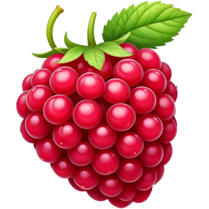 Raspberry emoji