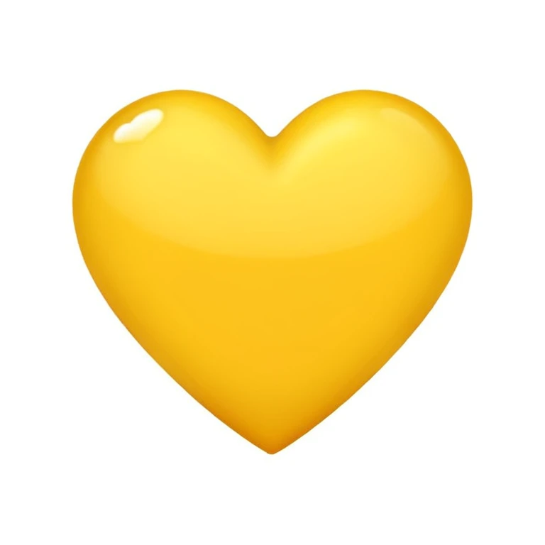 Coraçao Amarelo emoji