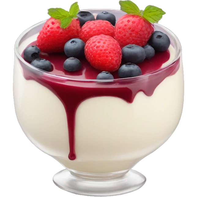 Panna cotta emoji