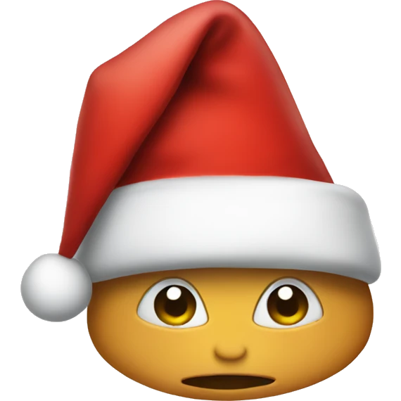 Santa hat no person emoji