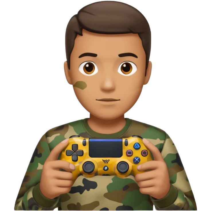 homme-avec-manette-ps4-camouflage emoji