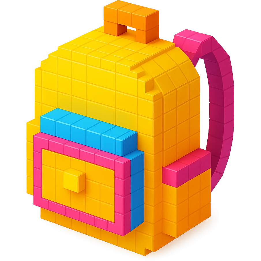 School bag emoji