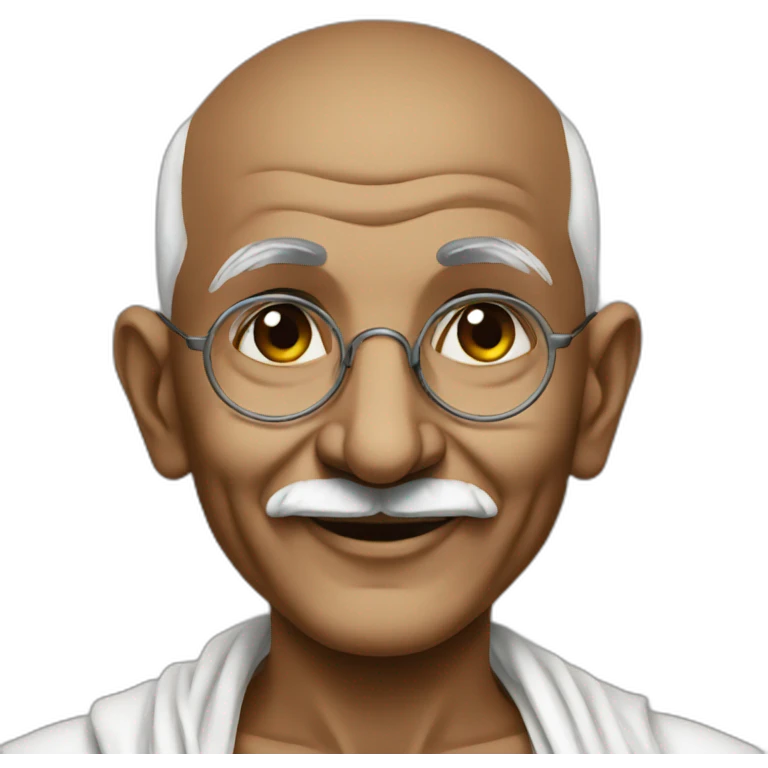 Mahatma Gandhi  emoji