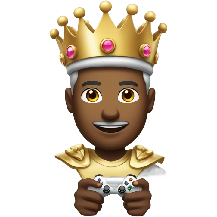 King of gaming  emoji
