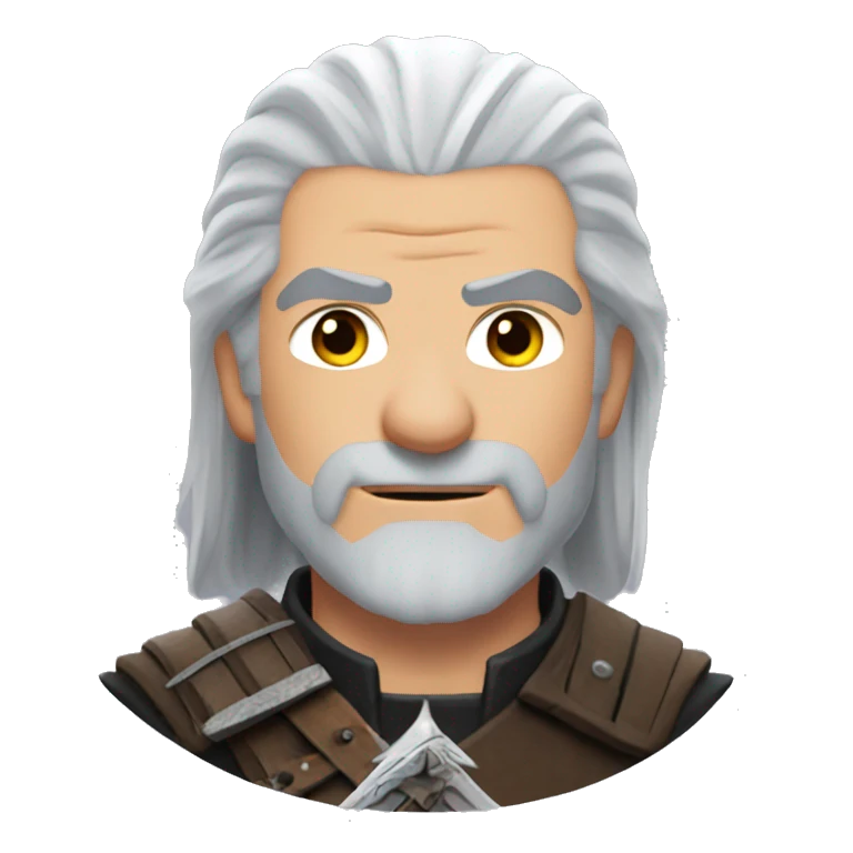 Geralt of Rivia emoji
