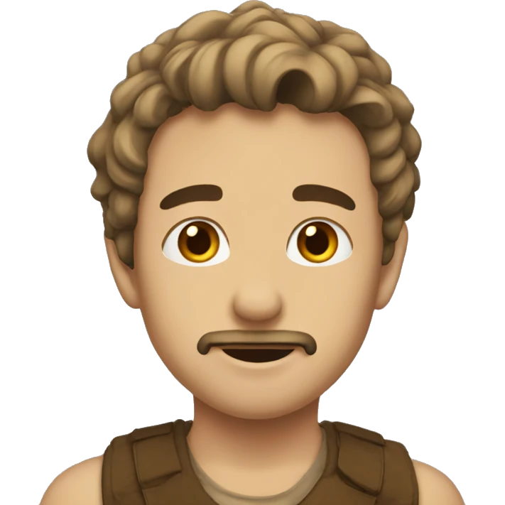 Коричневый  emoji