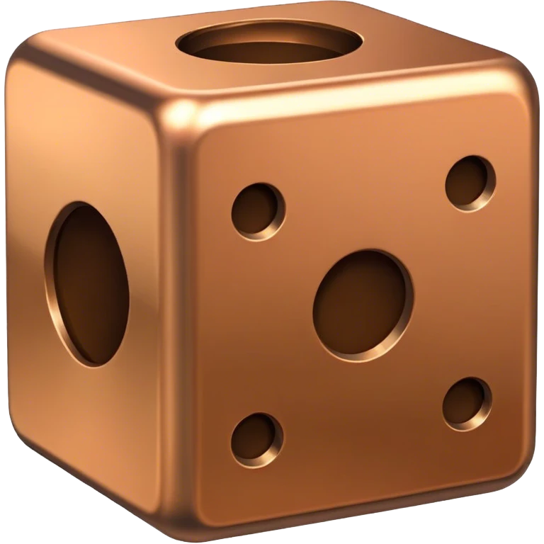 bronze cube emoji