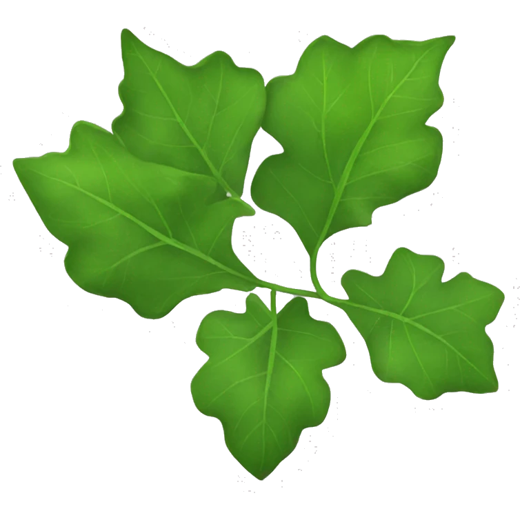 Aka ivy leaf emoji