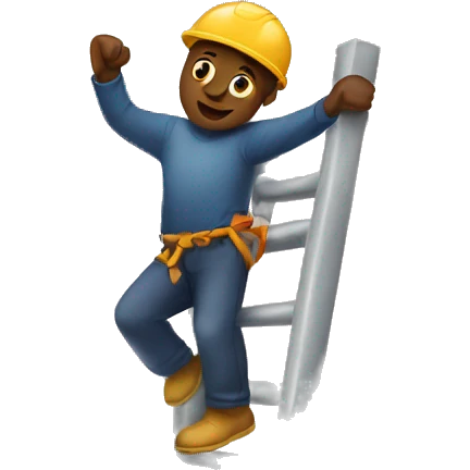 climbing ladder emoji