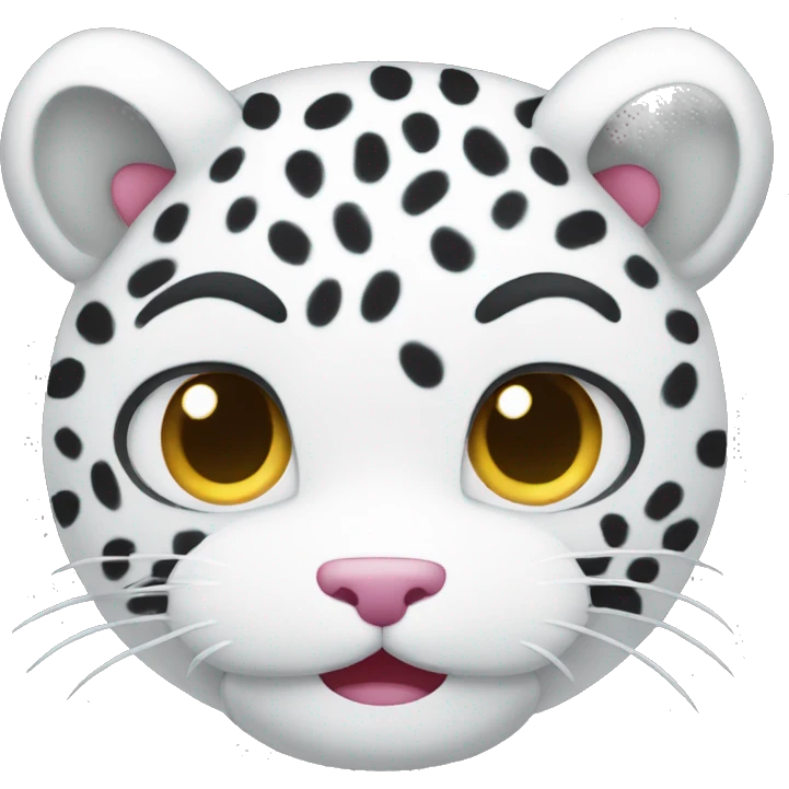 white leopard hello kitty emoji emoji