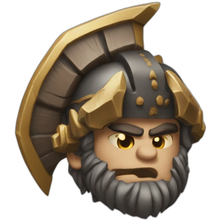Clash of clan barbarian king emoji emoji