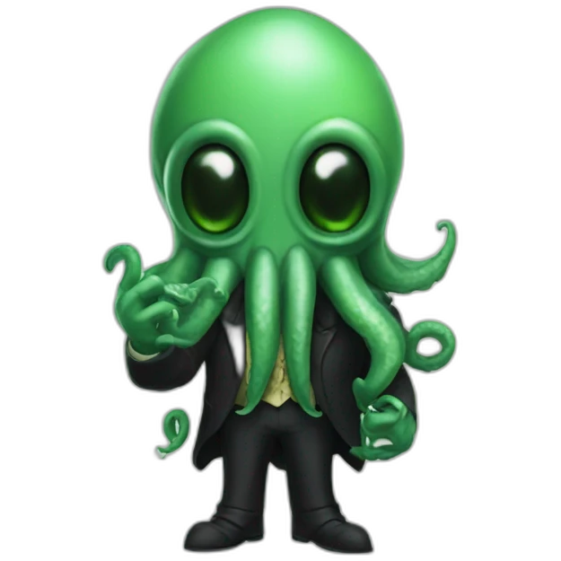 Fancy Human cthulhu thumb up emoji