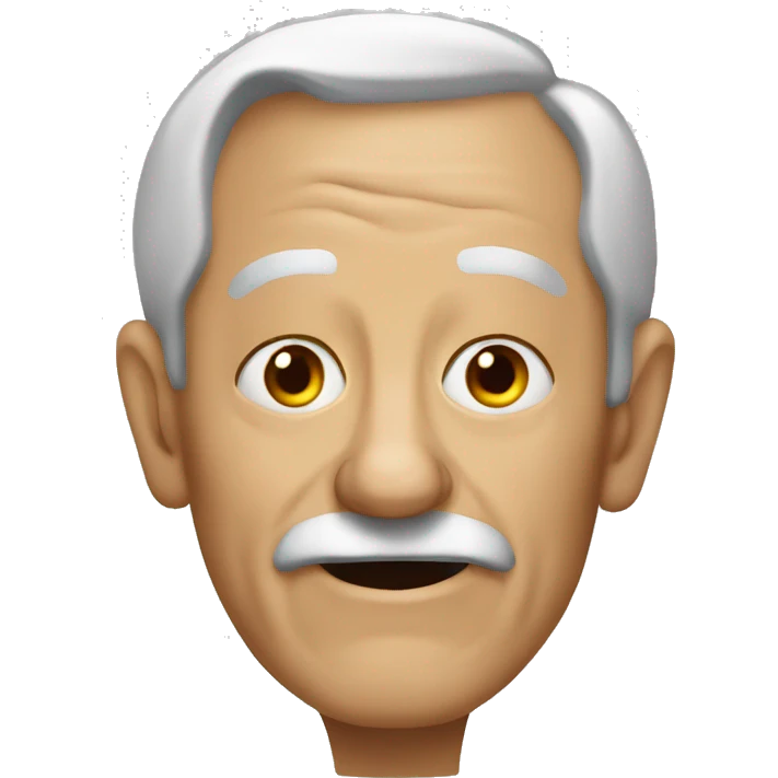 Saggy old man  emoji