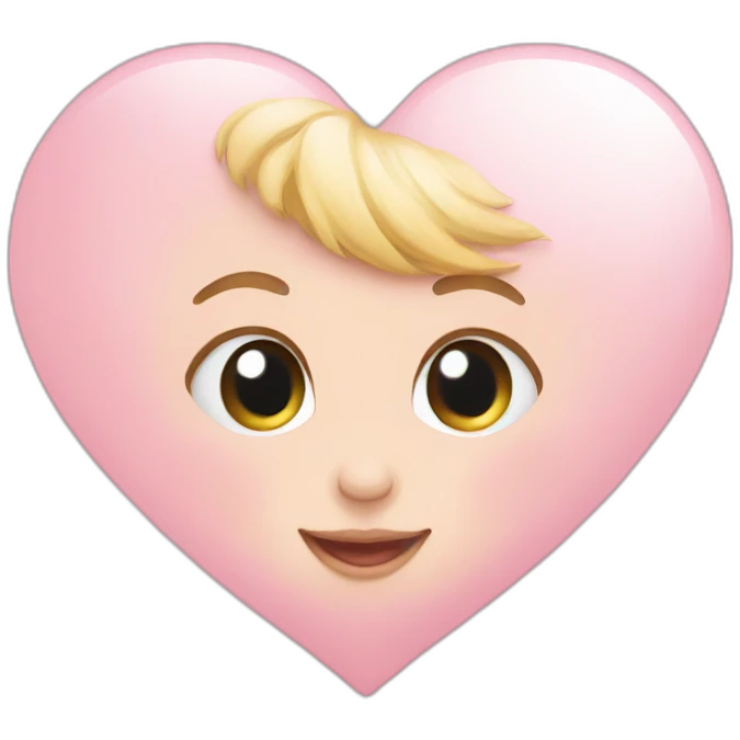 baby Pink Heart emoji