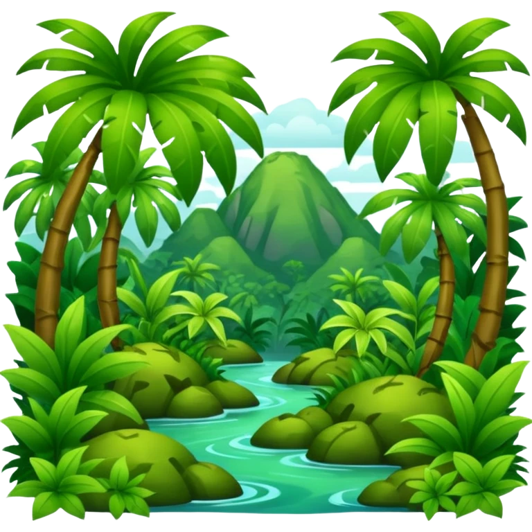 jungle emoji