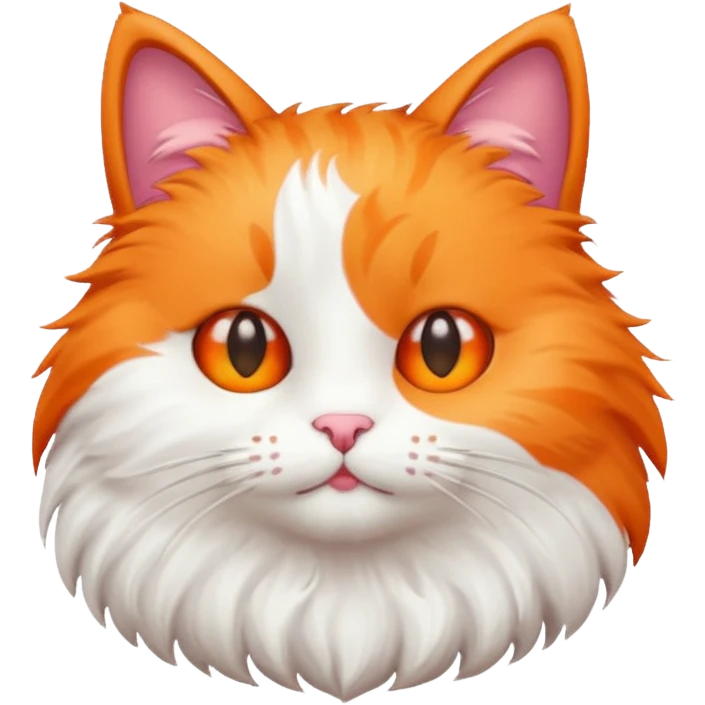 Cat with love emoji emoji