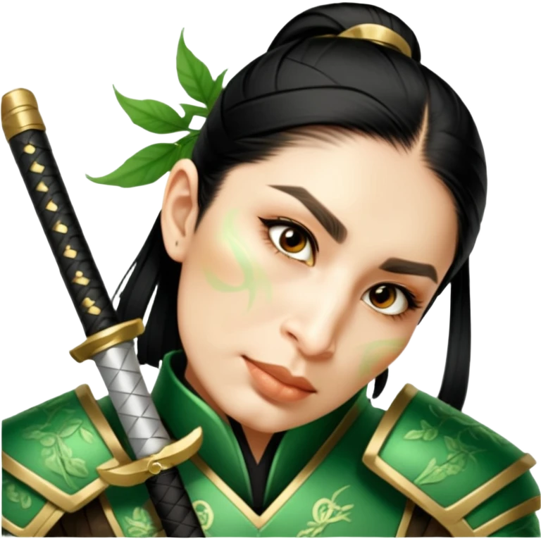 Emerald Samurai emoji