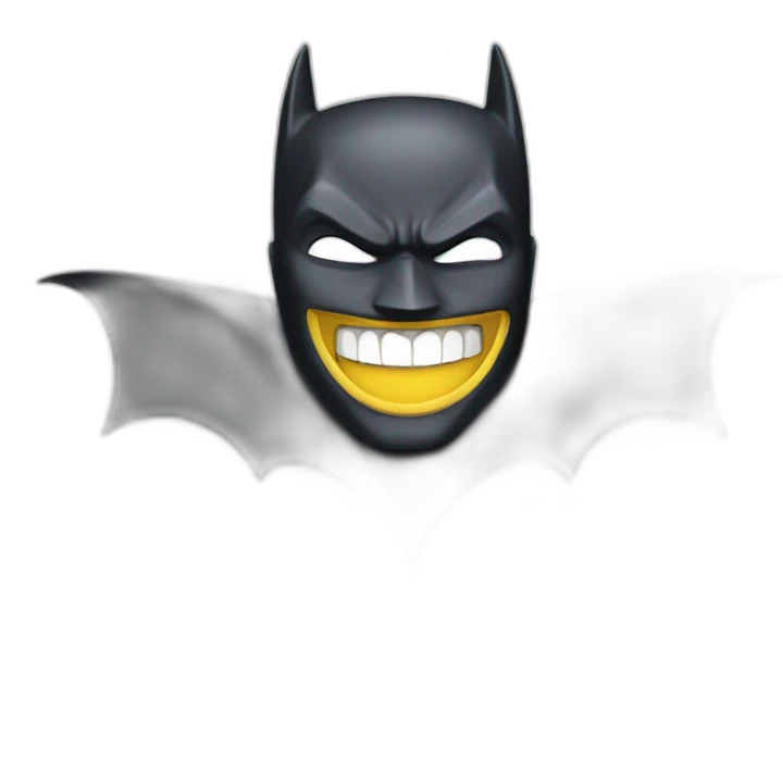 batman laughing emoji